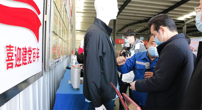 中共淮安市委副书记、代市长史志军莅临PA视讯平台慰问及调