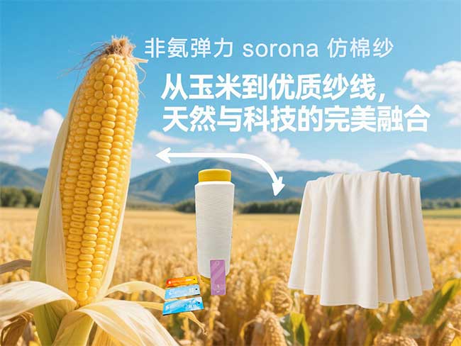 Sorona弹力仿棉纱