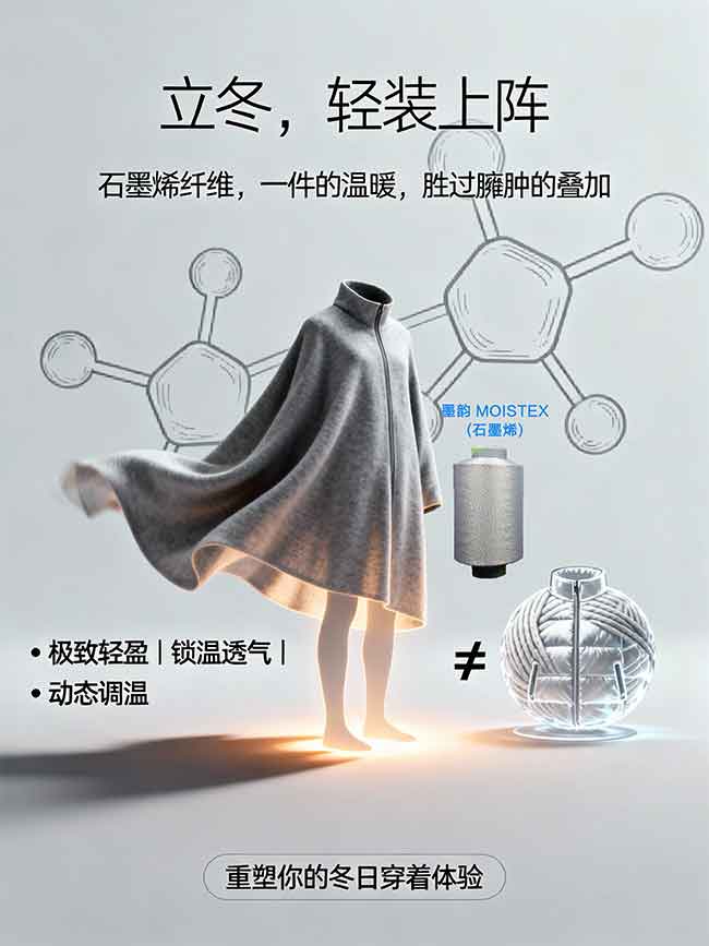 吸光发热纤维的核心原理